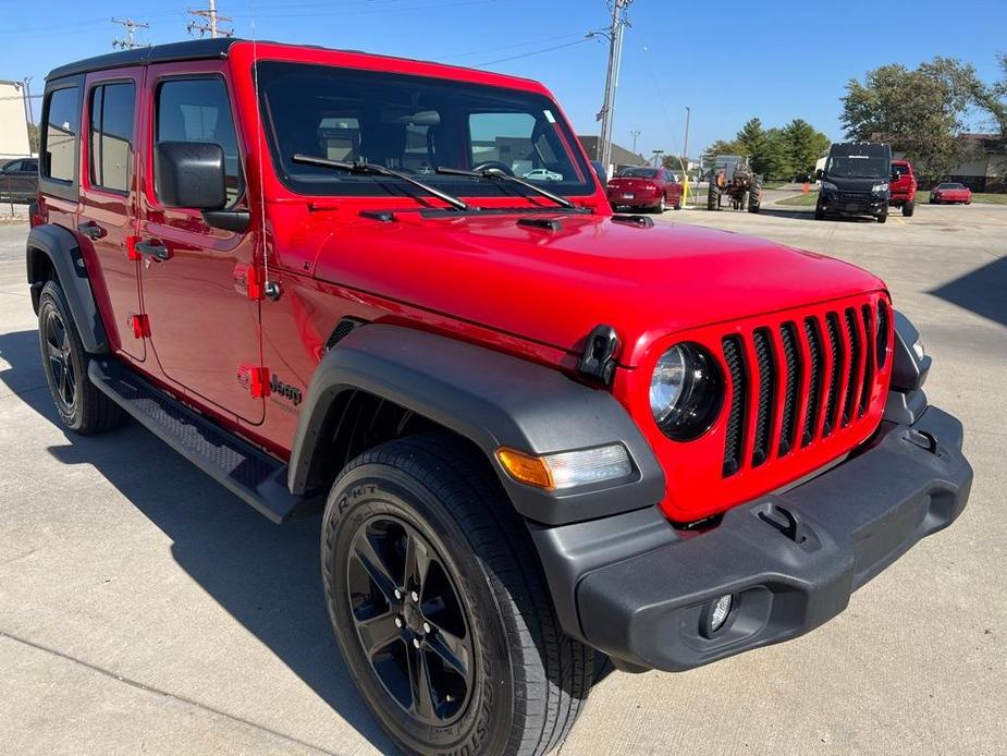 used 2022 Jeep Wrangler Unlimited car, priced at $32,000