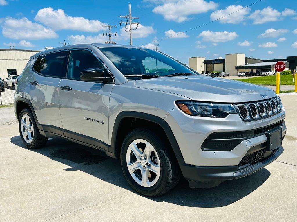 used 2023 Jeep Compass car, priced at $23,700