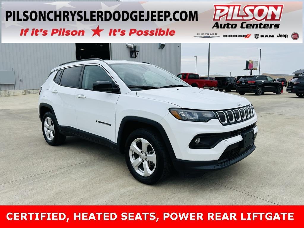 used 2022 Jeep Compass car, priced at $21,500