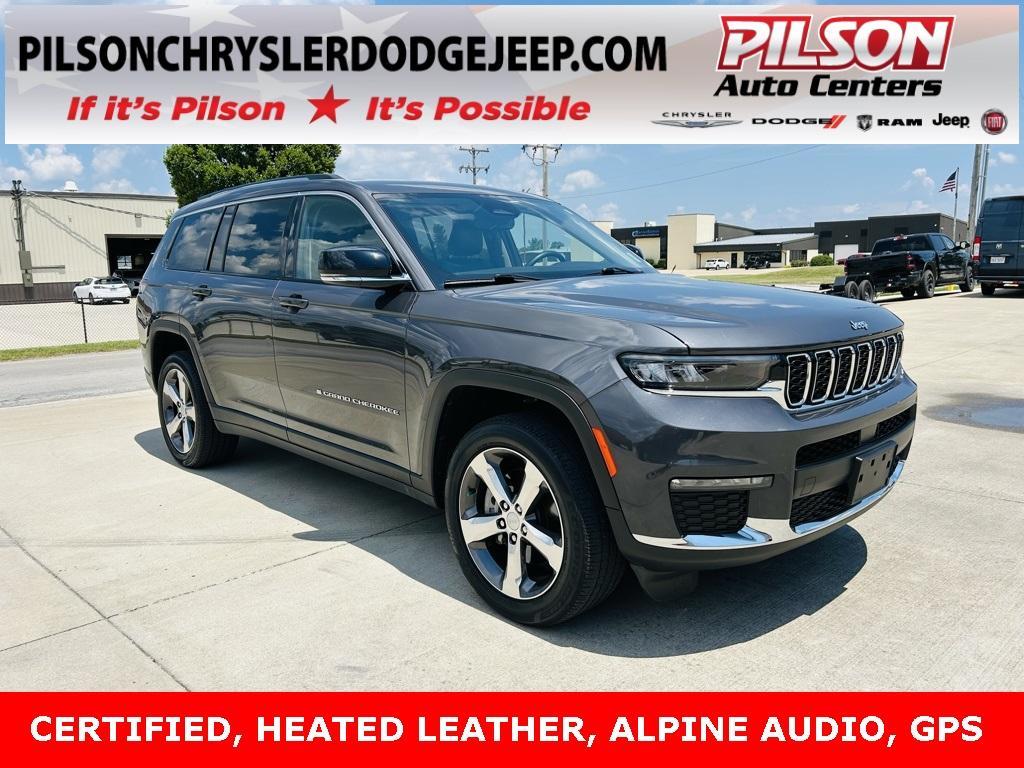 used 2021 Jeep Grand Cherokee L car, priced at $31,500