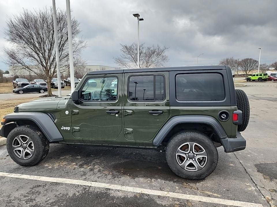 used 2021 Jeep Wrangler Unlimited car, priced at $32,500