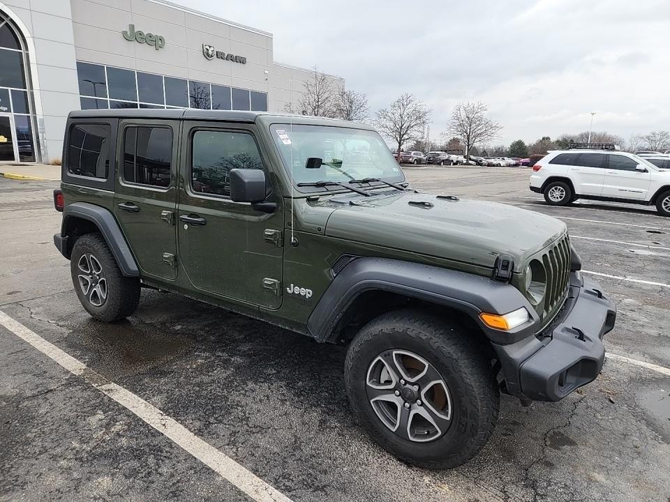 used 2021 Jeep Wrangler Unlimited car, priced at $32,500