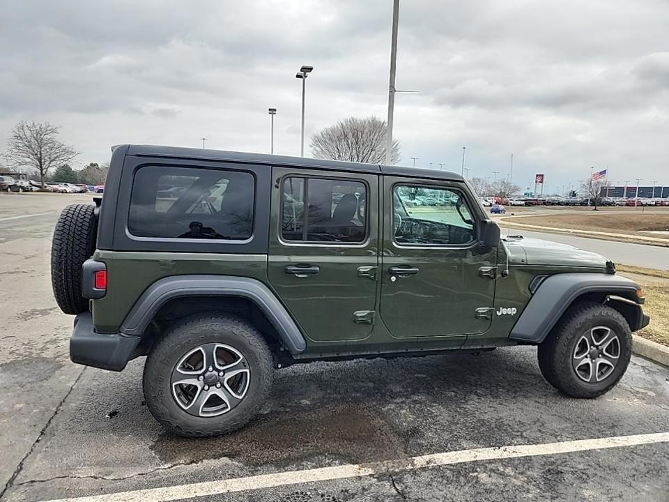 used 2021 Jeep Wrangler Unlimited car, priced at $32,500