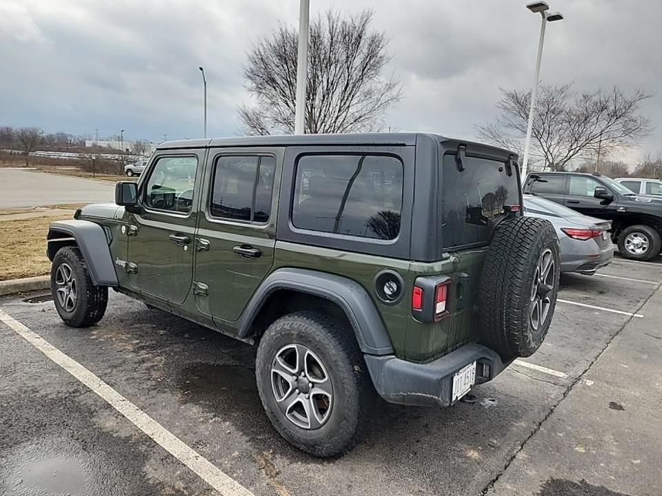 used 2021 Jeep Wrangler Unlimited car, priced at $32,500