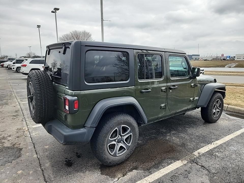 used 2021 Jeep Wrangler Unlimited car, priced at $32,500