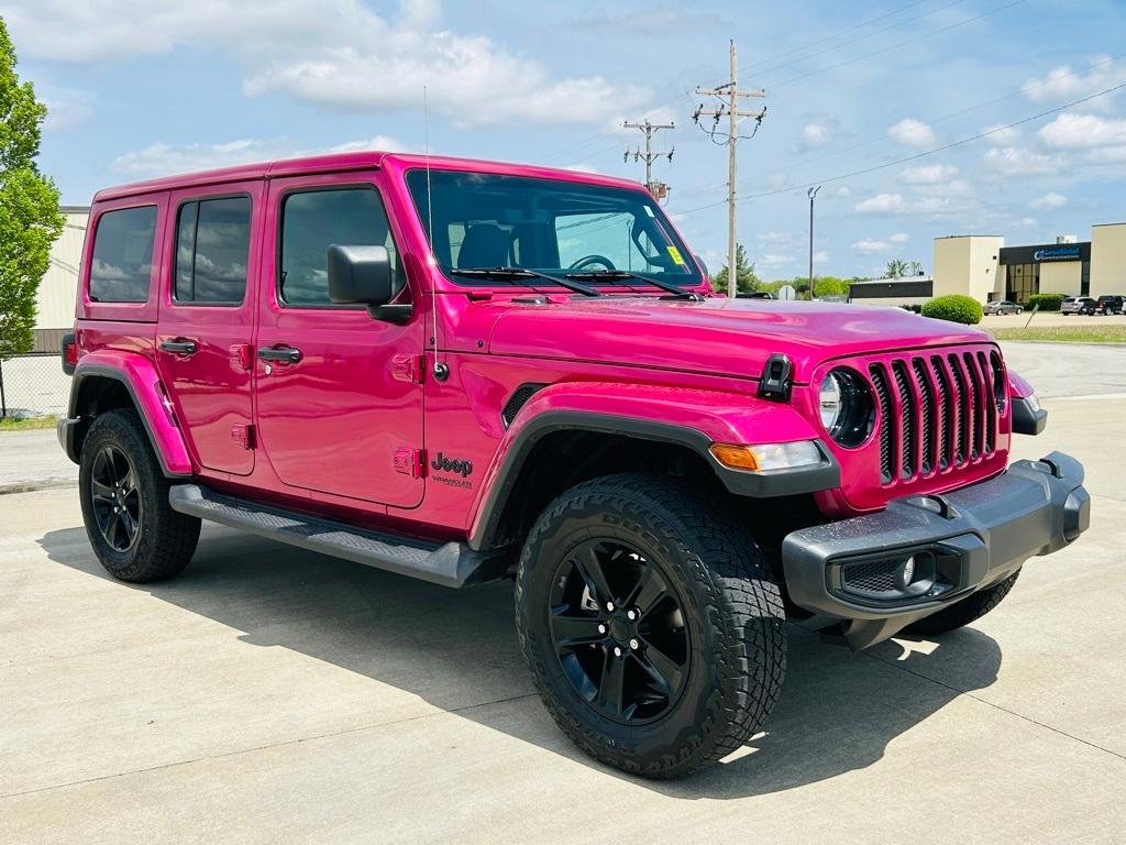 used 2022 Jeep Wrangler Unlimited car, priced at $39,500
