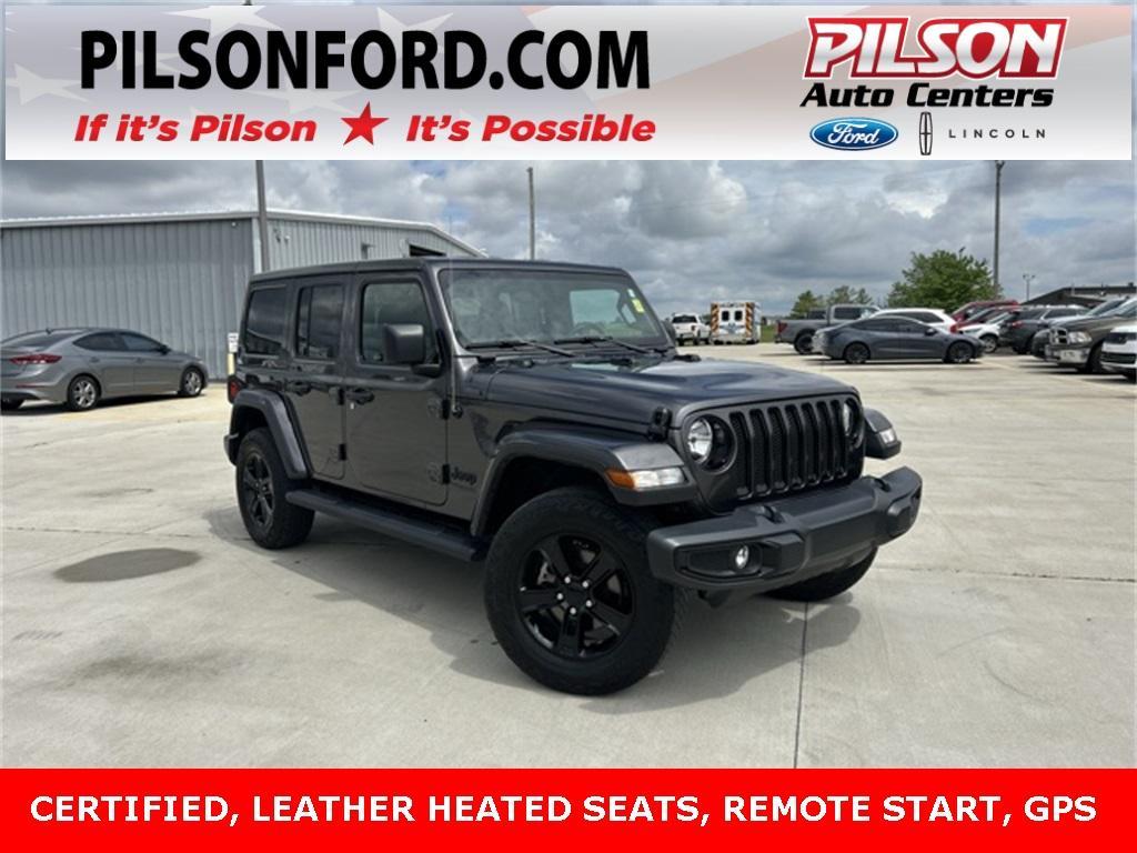 used 2022 Jeep Wrangler Unlimited car, priced at $33,000