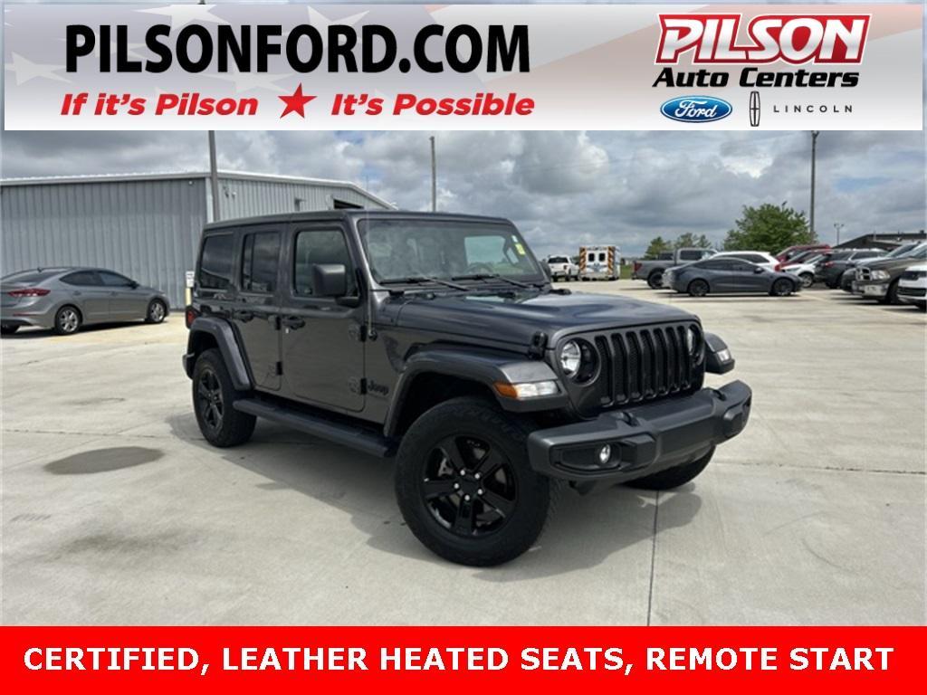 used 2022 Jeep Wrangler Unlimited car, priced at $33,000