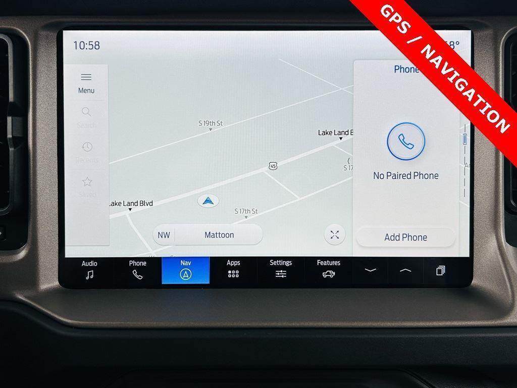 new 2025 Ford Bronco car, priced at $50,700