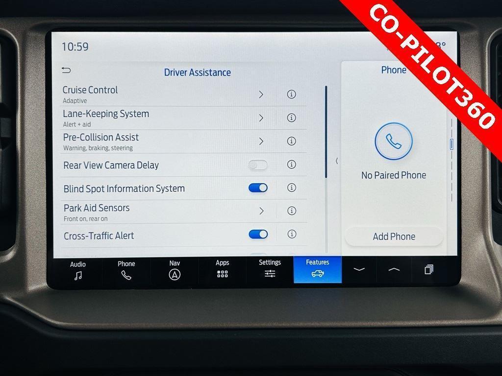 new 2025 Ford Bronco car, priced at $50,700