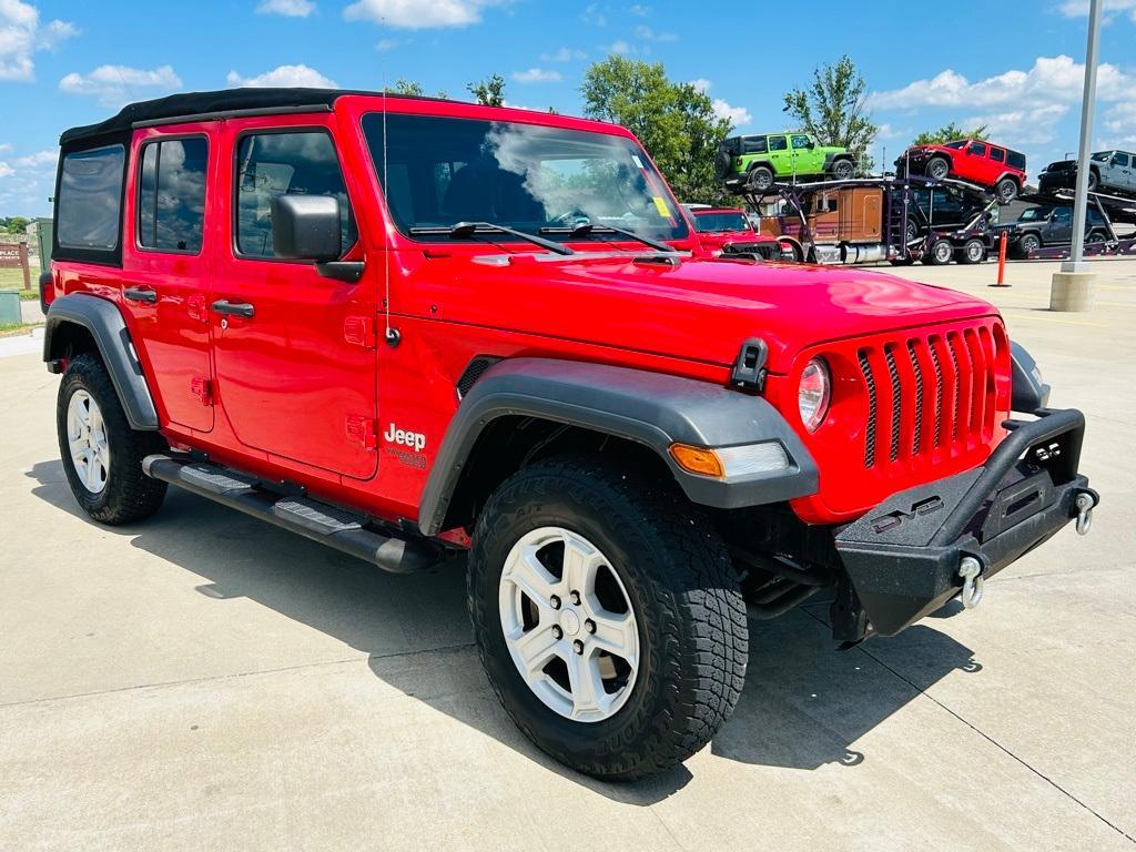 used 2018 Jeep Wrangler Unlimited car, priced at $25,000