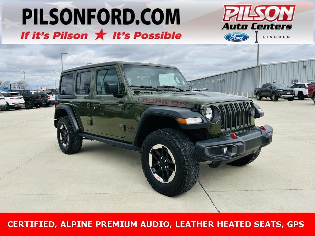 used 2021 Jeep Wrangler Unlimited car, priced at $37,000