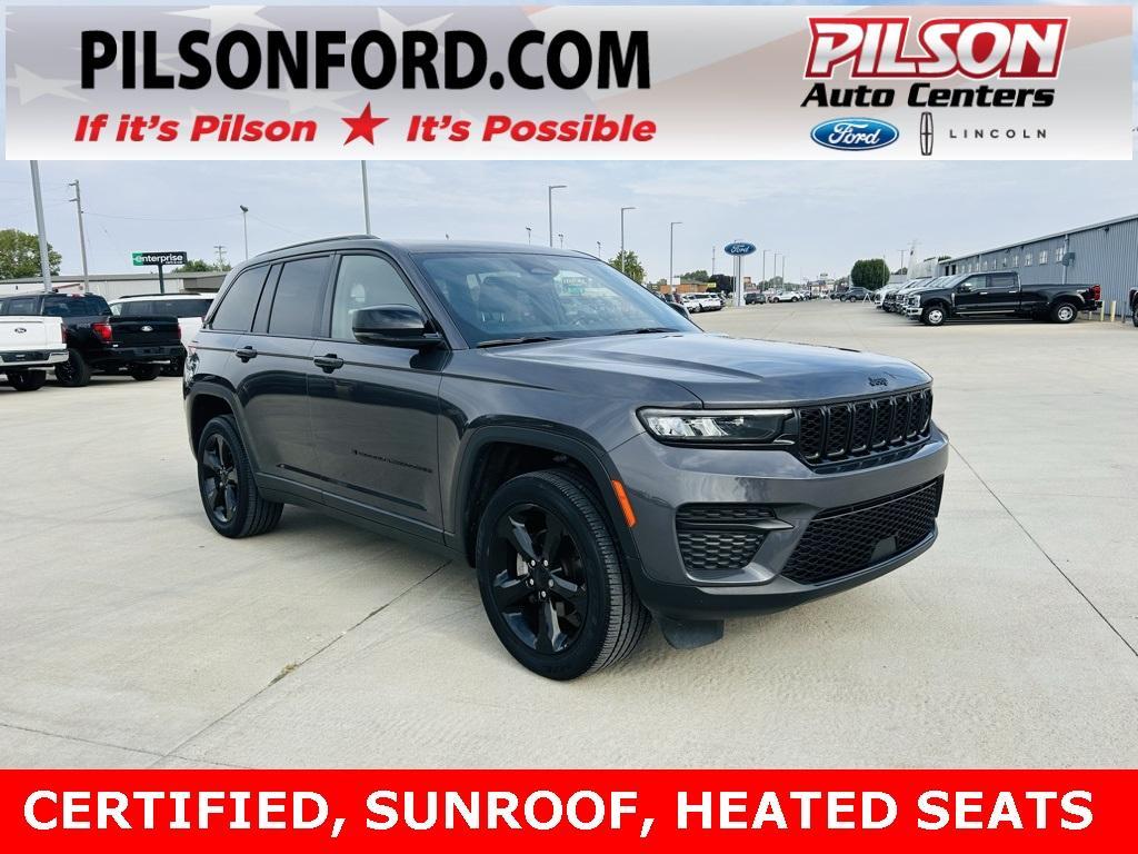 used 2023 Jeep Grand Cherokee car, priced at $34,500