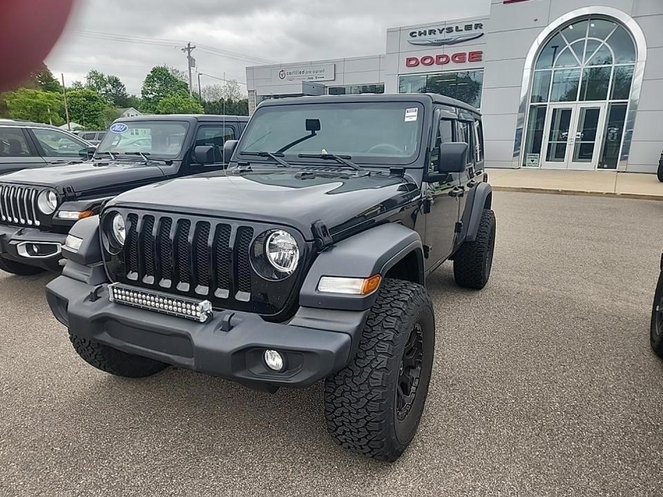 used 2023 Jeep Wrangler car, priced at $36,500