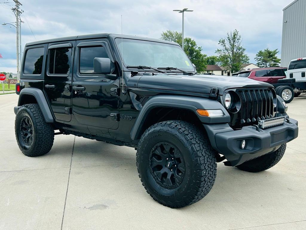 used 2023 Jeep Wrangler car, priced at $36,500
