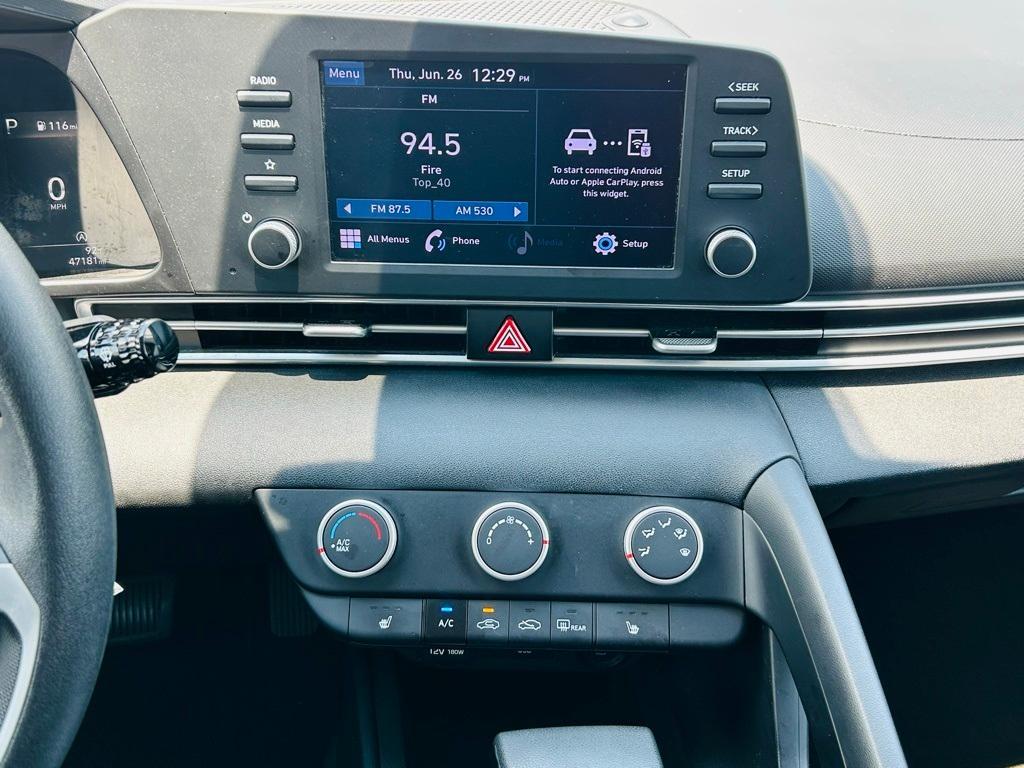 used 2021 Hyundai Elantra car, priced at $18,500