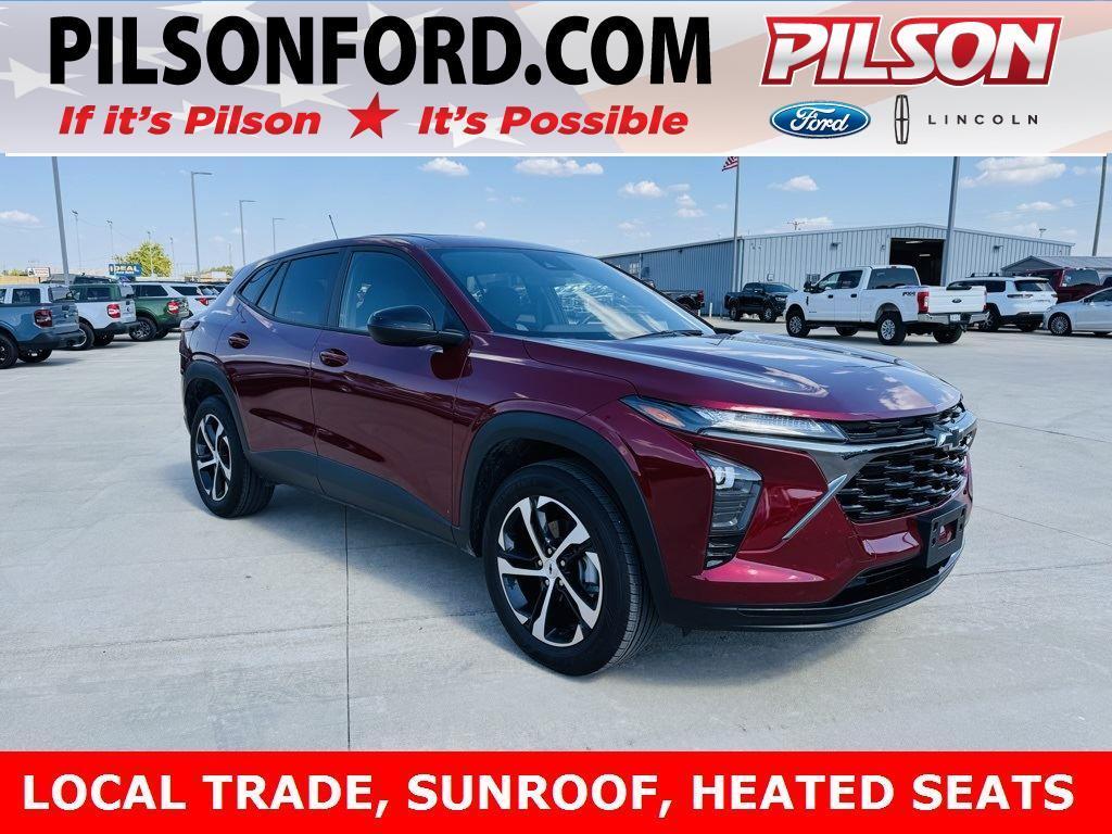 used 2025 Chevrolet Trax car, priced at $23,400