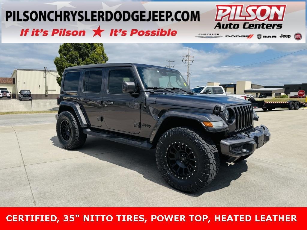 used 2021 Jeep Wrangler Unlimited car, priced at $36,000