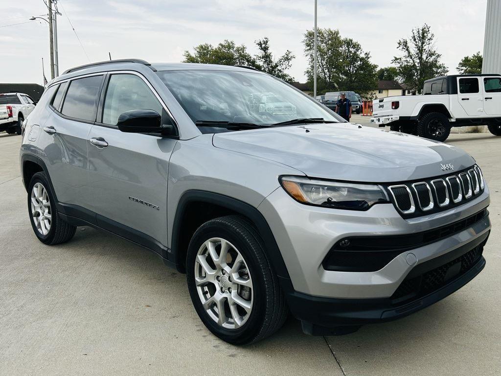 used 2022 Jeep Compass car, priced at $22,500