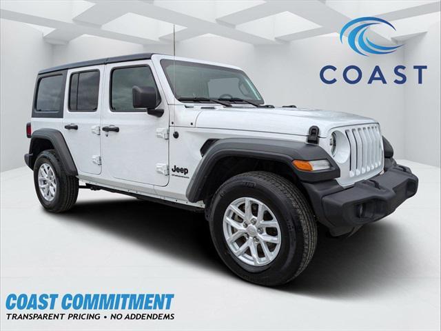 used 2023 Jeep Wrangler car, priced at $32,899