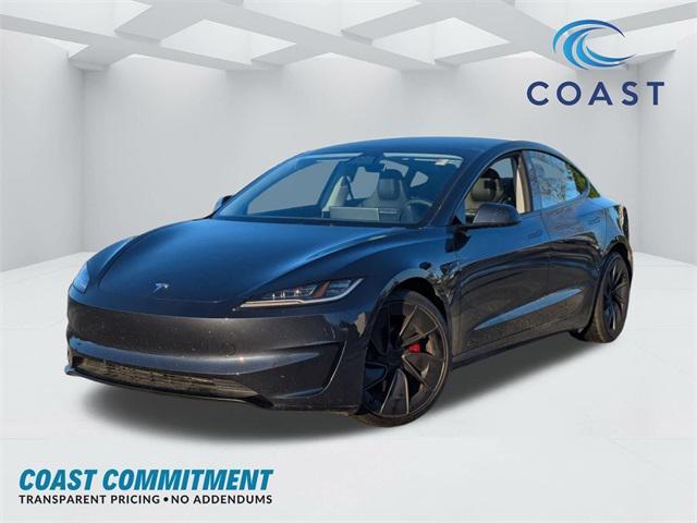 used 2024 Tesla Model 3 car, priced at $44,591