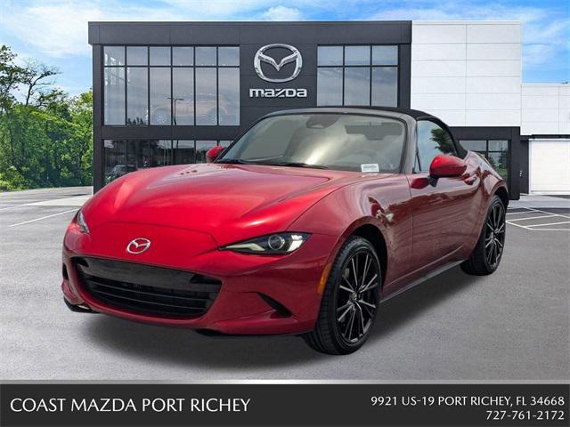 new 2025 Mazda MX-5 Miata car, priced at $37,030