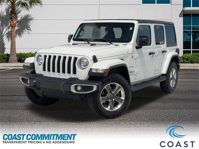 used 2021 Jeep Wrangler Unlimited car, priced at $25,991