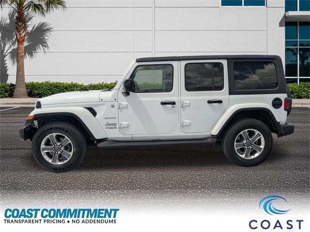 used 2021 Jeep Wrangler Unlimited car, priced at $25,991