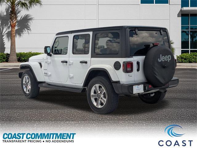 used 2021 Jeep Wrangler Unlimited car, priced at $25,991