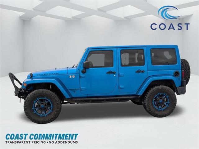 used 2015 Jeep Wrangler Unlimited car, priced at $21,391