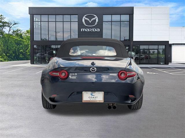 new 2025 Mazda MX-5 Miata car, priced at $37,405