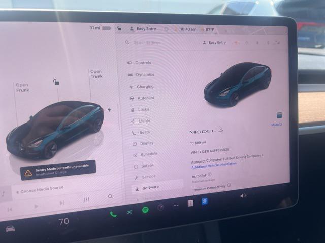 used 2023 Tesla Model 3 car, priced at $26,499
