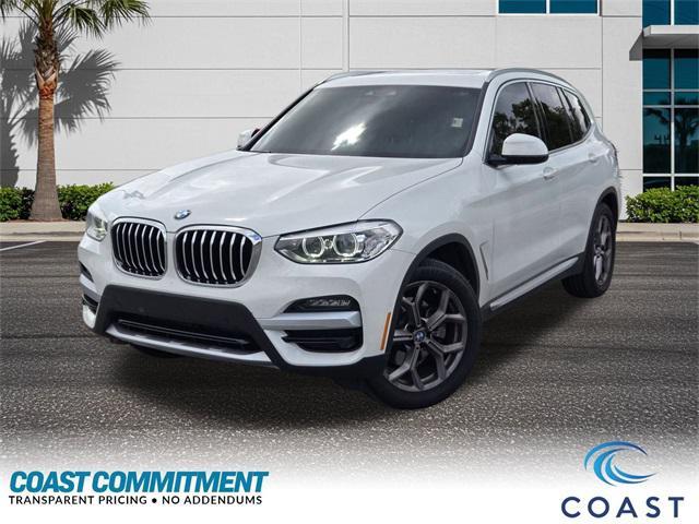 used 2021 BMW X3 car, priced at $27,917