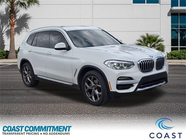 used 2021 BMW X3 car, priced at $27,917