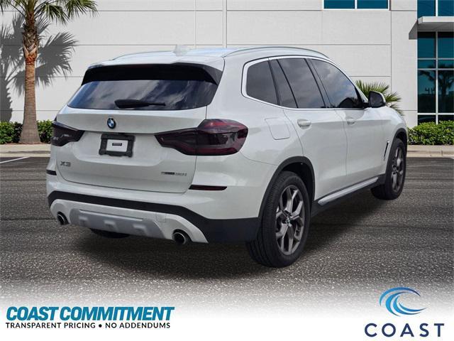 used 2021 BMW X3 car, priced at $27,917