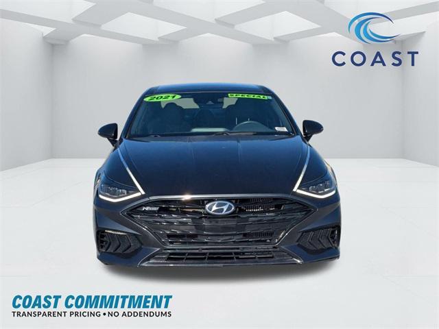 used 2021 Hyundai Sonata car, priced at $22,999