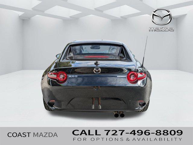 new 2024 Mazda MX-5 Miata RF car, priced at $38,326