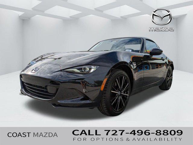 new 2024 Mazda MX-5 Miata RF car, priced at $38,326