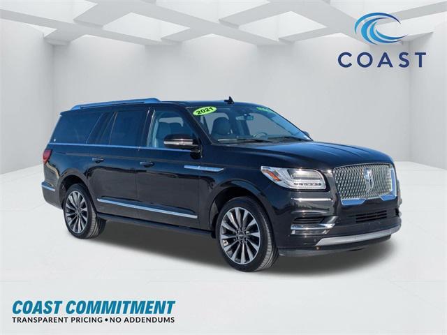 used 2021 Lincoln Navigator car, priced at $42,991