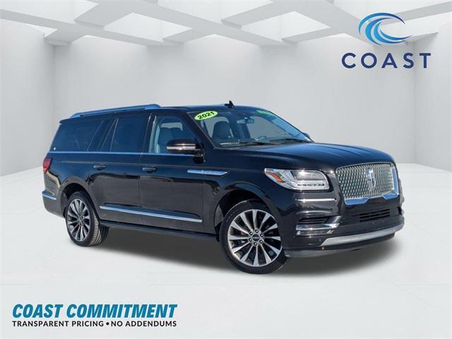 used 2021 Lincoln Navigator car, priced at $42,991