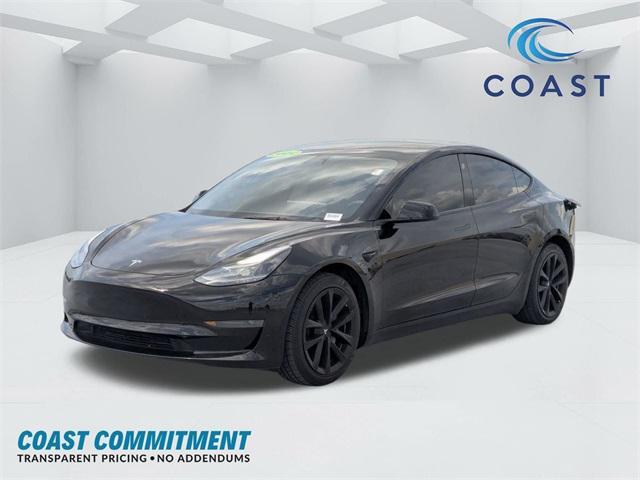 used 2022 Tesla Model 3 car, priced at $19,699