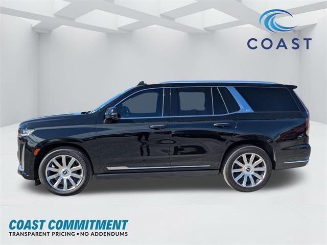 used 2021 Cadillac Escalade car, priced at $63,491