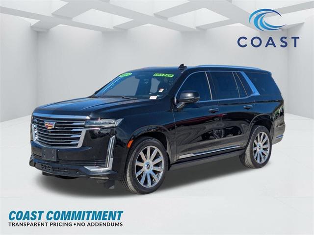 used 2021 Cadillac Escalade car, priced at $63,491