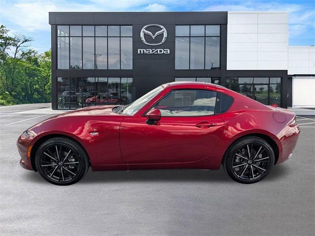 new 2025 Mazda MX-5 Miata RF car, priced at $39,975