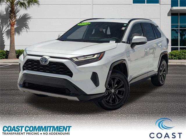 used 2024 Toyota RAV4 Hybrid car, priced at $32,498