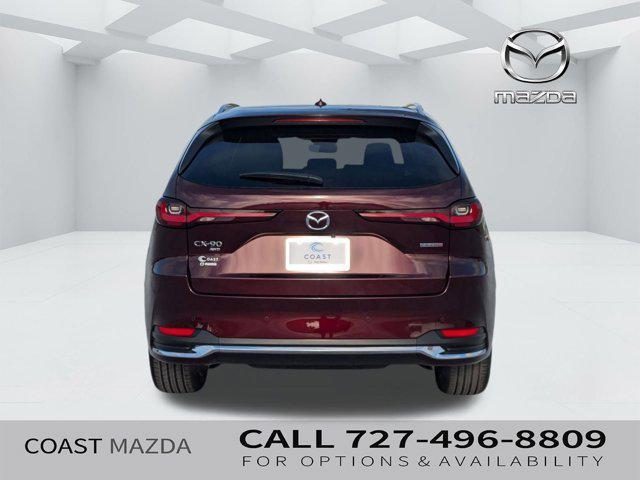 new 2025 Mazda CX-90 car, priced at $54,341