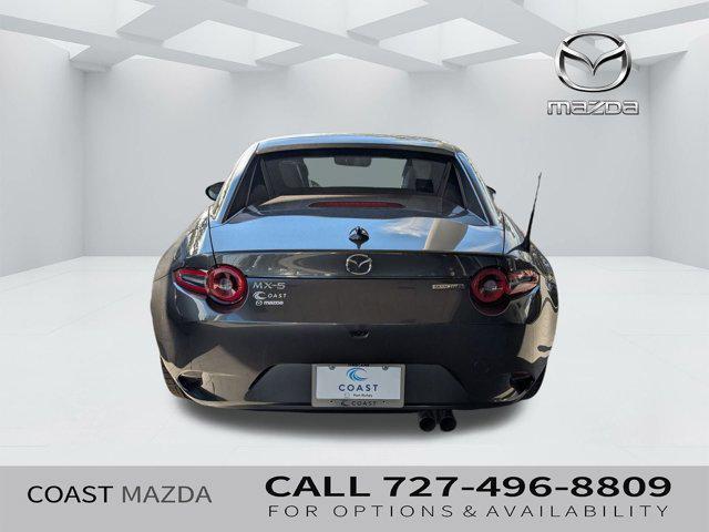 new 2024 Mazda MX-5 Miata RF car, priced at $38,205