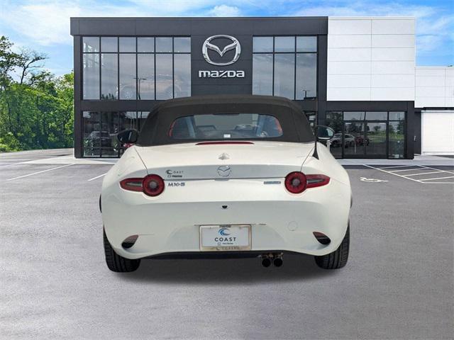 new 2025 Mazda MX-5 Miata car, priced at $38,155