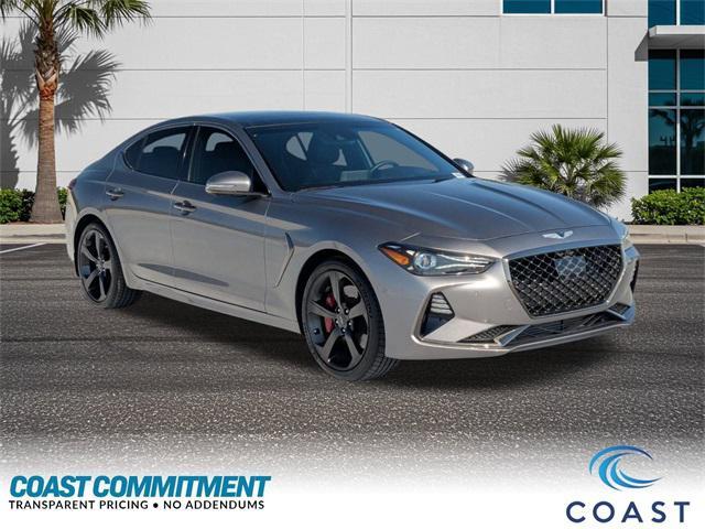 used 2021 Genesis G70 car, priced at $31,991