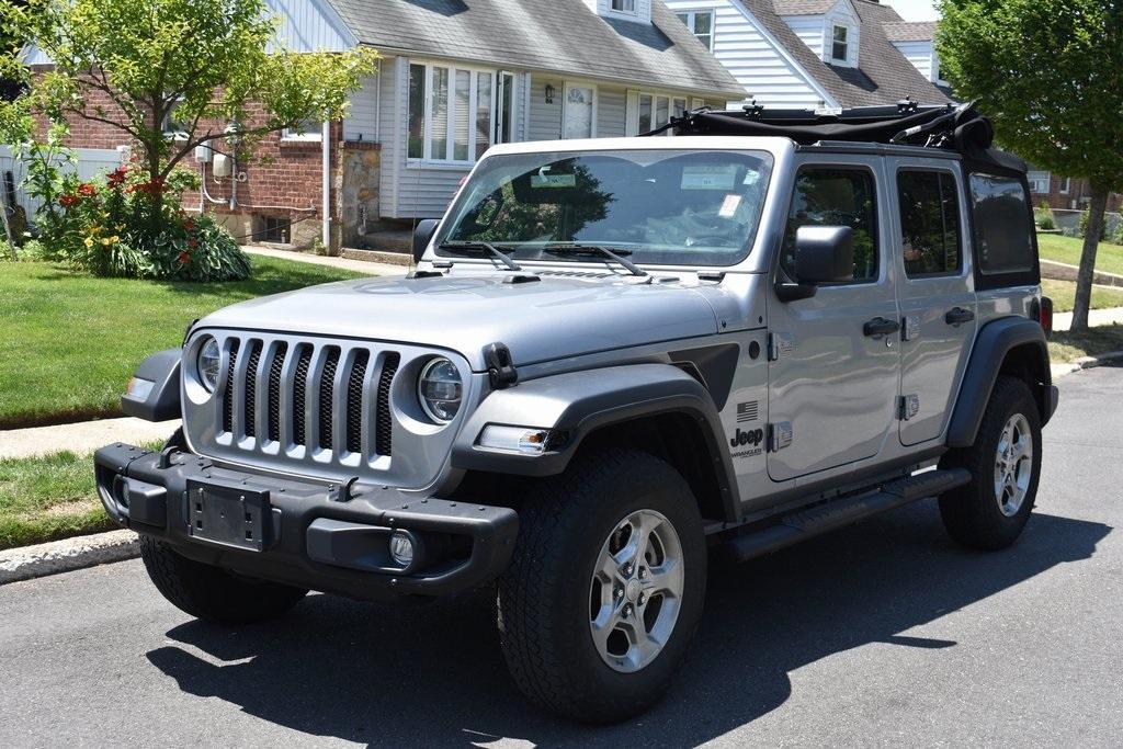 used 2021 Jeep Wrangler Unlimited car, priced at $27,988